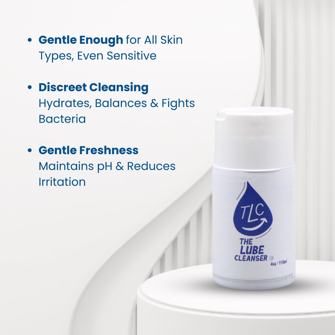 The Lube Cleanser 4oz: Playtime’s Cleanup Solution for men image 3