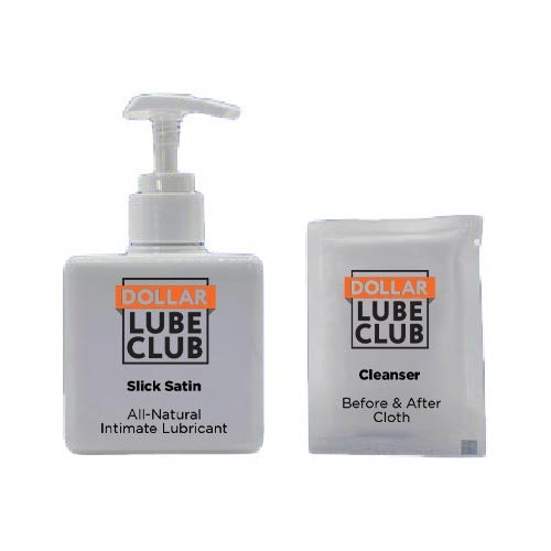 Slick Satin Intimate Lube, Dollar Lube Club for men image 0